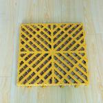 3.9mm Plastic Permeable Floor / Car Wash Grille Floor / Corrugated Plastic Floor