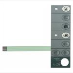 Tactile Metal Dome PET Circuit Membrane Switch 3M Adhesive ISO Certificate