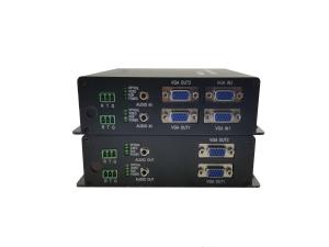 China Manufacture 4 channel VGA 720/1080p video audio extender with data VGA fiber Optic Converter factory