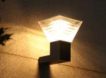 Square Solar Wall Lights Outdoor Waterproof Solar Modern Style Simple Garden