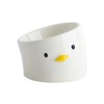 Personalized Ceramic Pet Bowl Chicken Shape For Cat Dog Food Water OEM