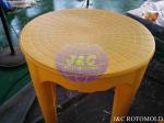 Rotational Moulding Products Round Plastic Table Made By Die Casting Rotomolding