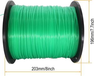 China Trimmer line Round Weeder Cord 0.080 &quot;x 200 ft -5 lb Commercial Grade Round Cord Trimmer Line factory