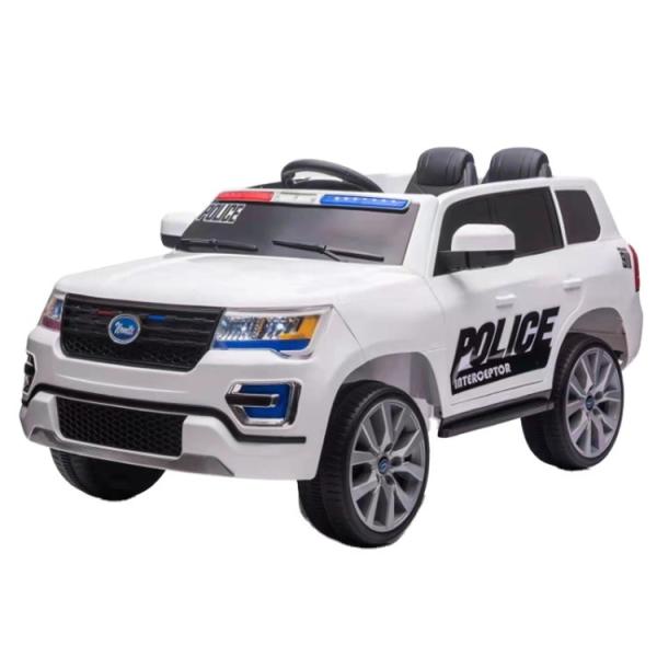 390*2/390*4 Motor 2 Seater Children Electric Car with Parental Remote and White