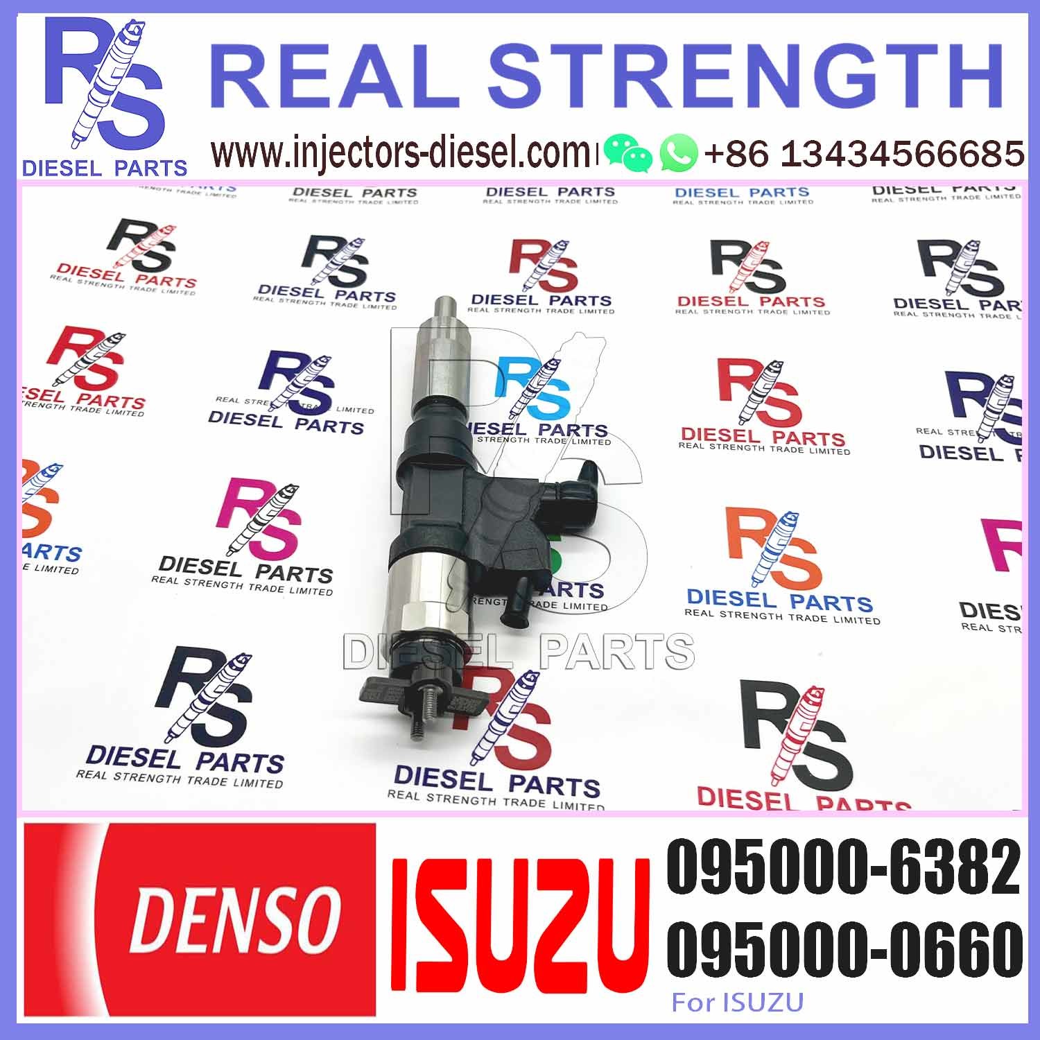 Fuel Injector 8976097902 8-97609790-2 095000-6382 for 4KH1 Engine Parts