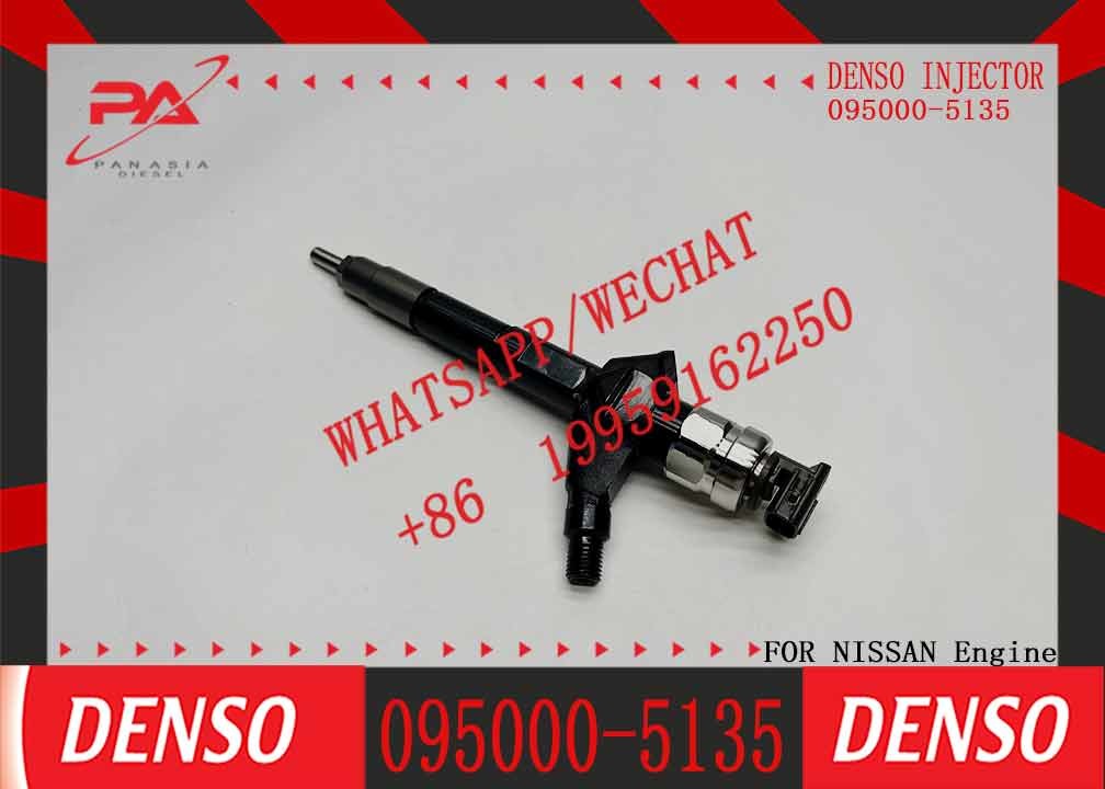 Genuine New Diesel Engine Part Common Rail Fuel Injector 095000-5135 9709500-513 16600-AW401 For Nissan YD22