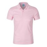 Eco Friendly SGS Blue Polo T Shirt Custom Applique Logo