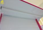 Light Duty Retail Shop Shelving , Grocery Display Shelves With Brackets / Price