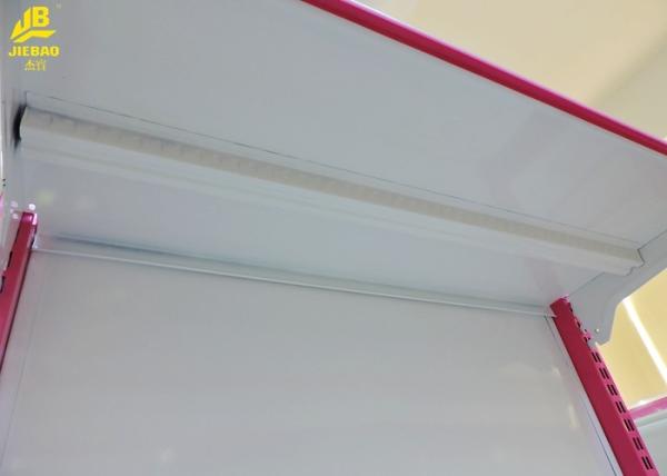 Light Duty Retail Shop Shelving , Grocery Display Shelves With Brackets / Price