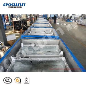 135kg Per Block Direct Refrigeration Ice Block Machine for Transparent Ice