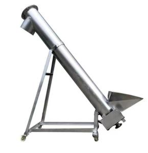 China Small Flexible Cement Screw Conveyor Plastic Customized 380V factory