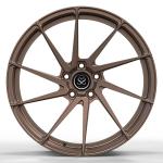 8.5Jx19 ET50 5x114.3 Alloy Rims Custom Satin Bronze For Honda Accord X (CV)
