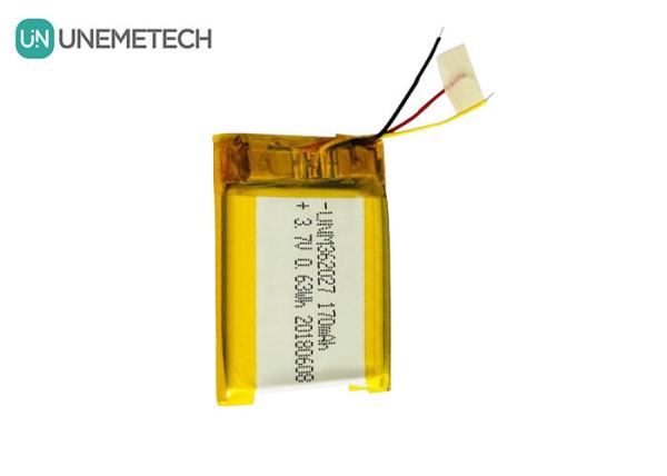 Silver 3.7V 170mAh Custom Li-polyer Batteries 362027 for Portable Printer