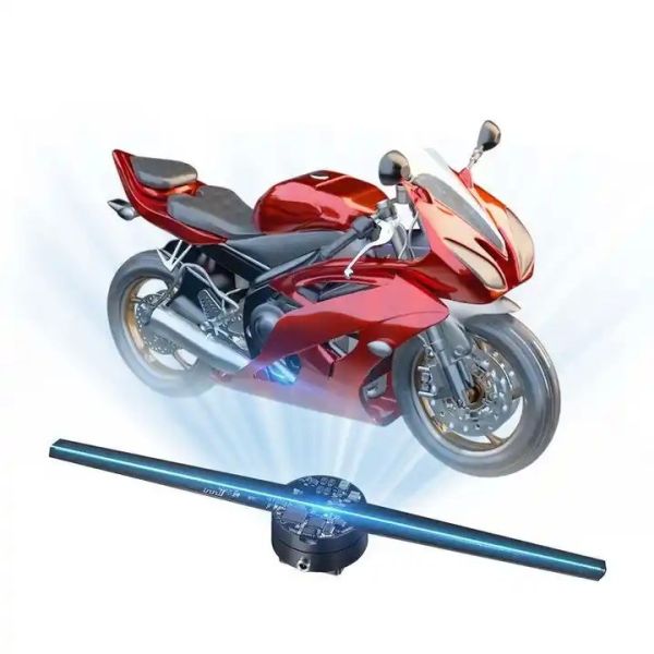 Holographic Fans 3D Holographic Screen Display HD Holographic Rotating Hologram