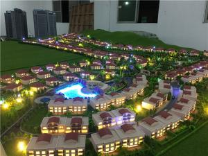 China 1/300 Scale Real Estate Development Model For Villas Size 2.6x2.0m factory