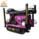 Crawler Water Borehole Drilling Equipment 200Meters Deep Water Well Drilling