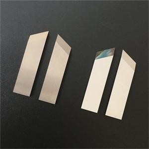 China High Hardness Custom Tungsten Carbide Parts , 50x16x2mm Cemented Carbide Blade factory