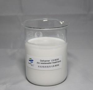 China LS-8030 Industrial Defoamer White Light Yellow Emulsion Long Term Defoaming Ability factory