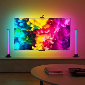 China WiFi 2.4G 5050 LED Gaming Ambient Light Bar For TV Voice Control FCC Certified factory