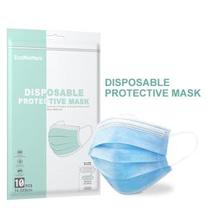 China Spundond Melt Blown Disposable Protective Face Mask factory
