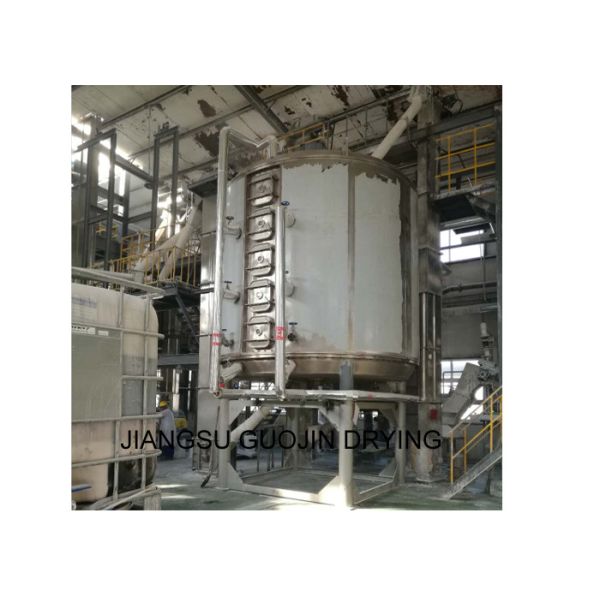 China Diameter 2820mm 3KW Continuous Plate Dryer For Iron Oxide factory