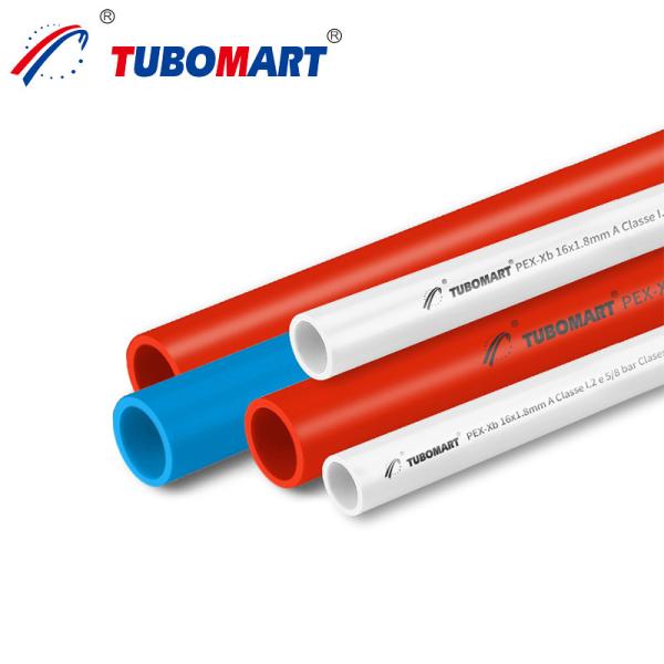 China DN 16mm - 32mm Plumbing Pex Pipe Underfloor Heating Pex Pipe factory