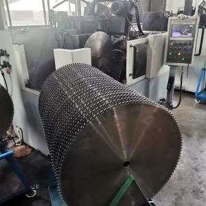 China Panel Saw and Cross Cut Saw Machine 96T Woodworking Saw Blade with Flat Tooth Design factory