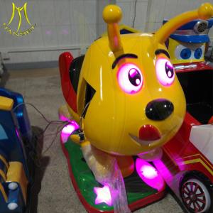China Hansel coin operated toy games equipment fiberglass kiddie ride factory