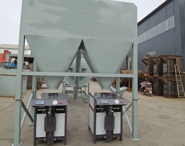 Putty Powder Packaging Machine Inclined Push Cement Filling Machine