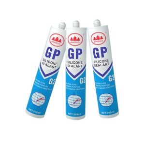 China Super Seal Clear Glass Window Silicone Sealant Acid Waterproof Adhesive on sale