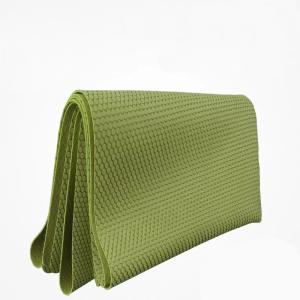 China Ultra-thin Travel Mat, foldable yoga mat, Natural Rubber Material Travel mat, Lightweight Yoga Mat factory