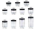 Shatterproof Recyclable PET Plastic Jar 500ml Wide Mouth PET Jars