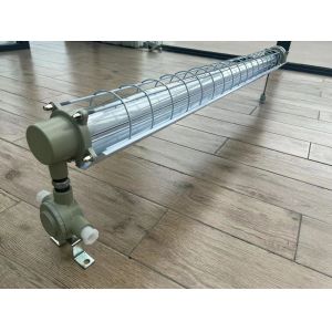 Durable ATEX Explosion proof LED Linear Light Fixture 100lm/w IP66 For Wet Environments Zone 21 and 22 Corrosion Resistant