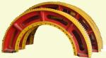 120 MT 16000 MM Diameter Rotary Kiln Mill Girth Gear and ball mill girth gear