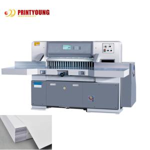 China Hydraulic A2 A3 A4 Guillotine Paper Cutting Machine factory