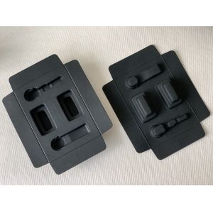 China Fiber Sustainable Thermoformed Packaging Trays Cushioning Molded Pulp Recyclable on sale