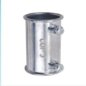 China OEM Screw Type Zinc Die Casting EMT Conduit Coupling factory