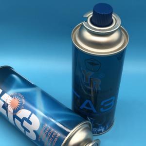 China Butane Gas Tin Can for Portable Cooking &amp; Camping | 250g Capacity | High-Quality Seal factory