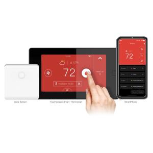 China 24V thermostat touchscreen Smart Wi-Fi Thermostat For US Market(PCT513-TY-A) factory