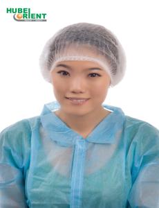 China Disposable Double Elastic Non Woven Bouffant Head Covers factory