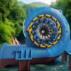 China Steel And Stainless Steel Francis Turbine Generator Durability 450rpm-1000rpm Frequency Model factory