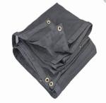 Black Safety Mesh Net , Construction Safety Net HDPE PP Nylon Material
