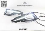 Hyundai Sonata i45 2015-2016 Car LED DRL day time running lights driving