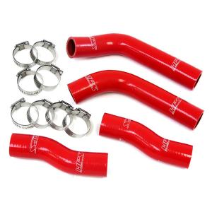 China Red Exhaust Silicone Rubber Hose For Racing Vehicles , Rubber Hose Pipe factory