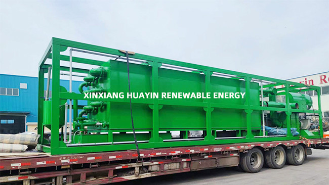 4Ton Pyrolysis Reactor Plastic To Fuel Solid Waste Pyrolysis Equipment