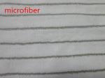 Gray White Weaving Coral Fleece Microfiber Fabric 580gsm Mop Pad Fabric