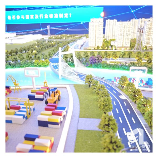 Smart Industrial Architectural Scale Model Eco Friendly City Architecture Model