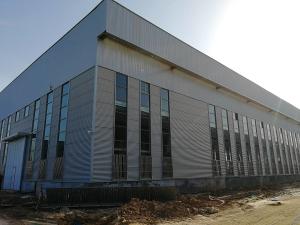 China Large Load Steel Building Structure Customed Steel Prefabricated Warehouse factory