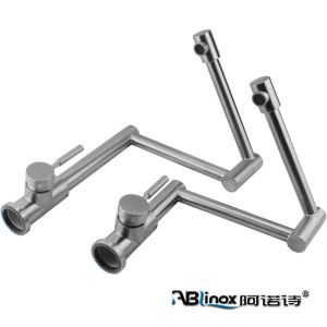 Customized Solid Folding SS Sink Kitchen Mixer Faucet
