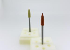 China 4.0mm Sintered Diamond Disc Dental Lab Rubber Polishing Bur For Lithium Disilicate factory